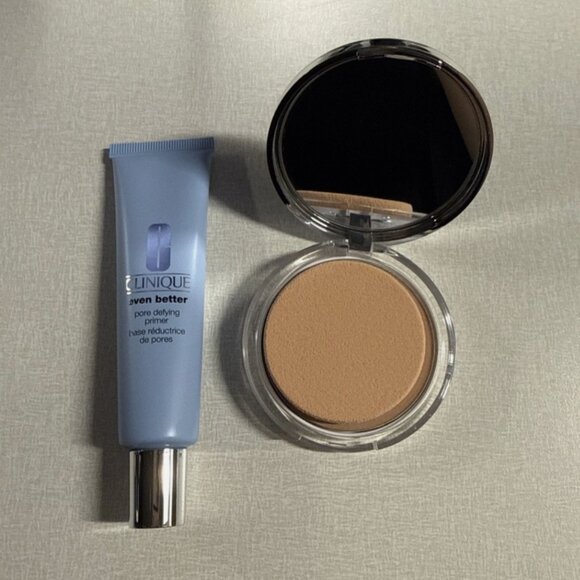 Clinique Bundle Stay-Matte Press Powder + Sheer Even Better™ Pore Defying Primer - Picture 4 of 6